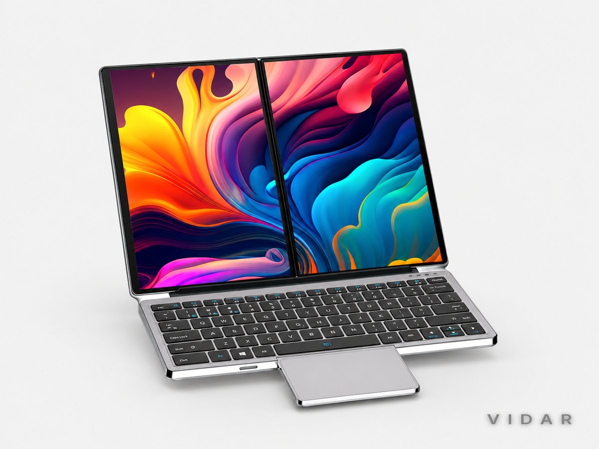 Vidar Duo 11 Dual-Screen Laptop — product photo